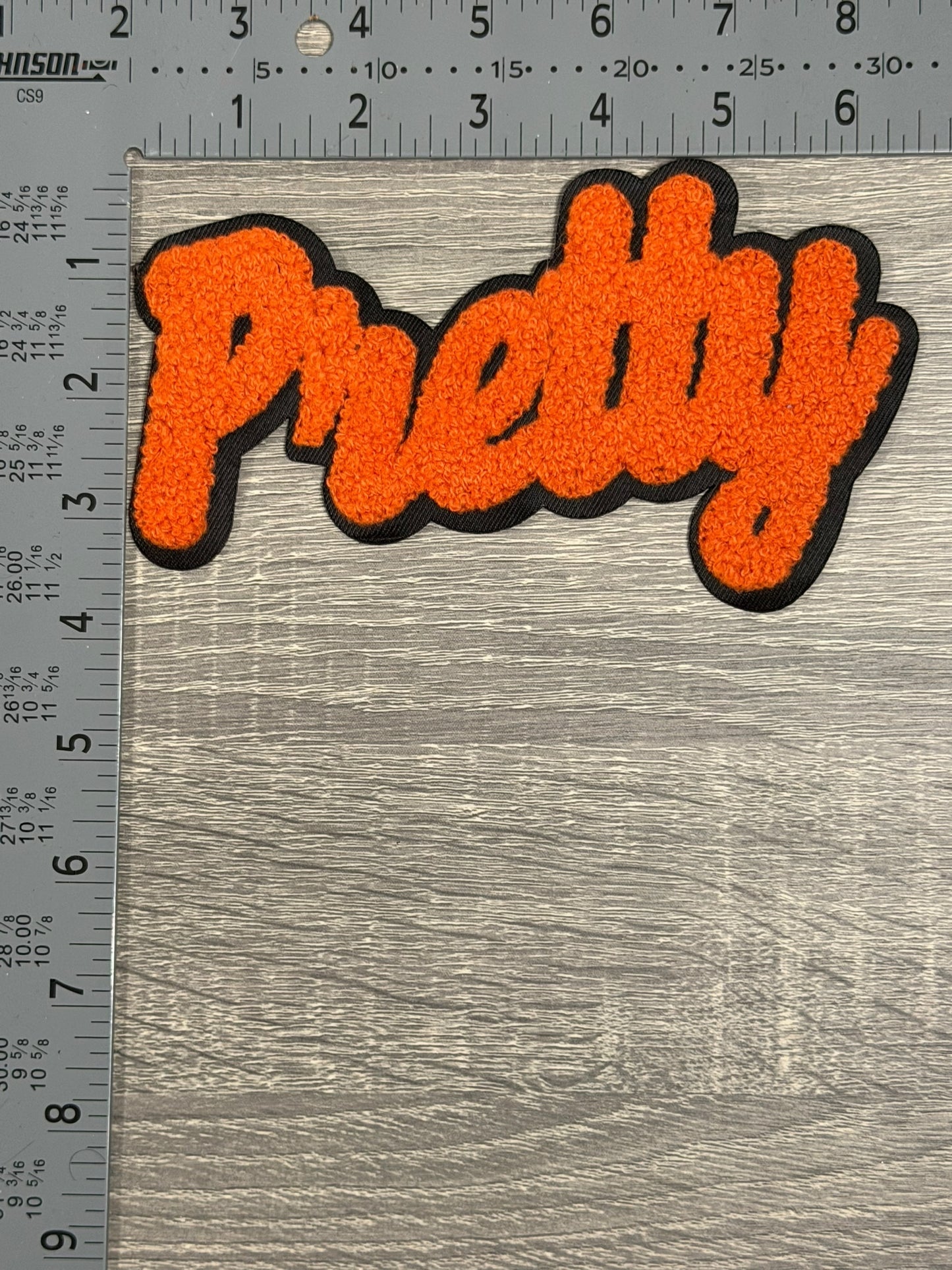 Pretty Chenille LARGE Patch