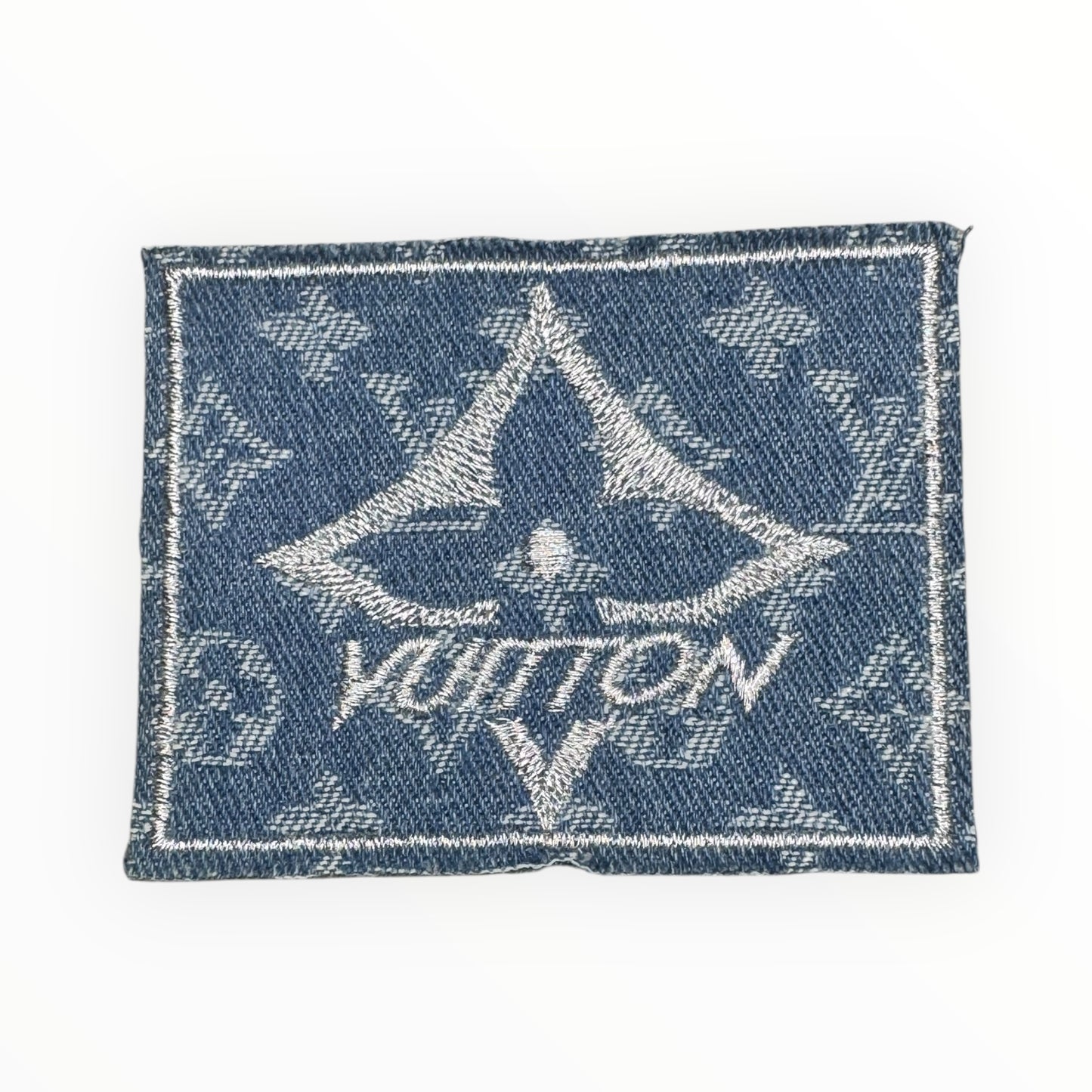 Statement Denim Logo-Style Patch