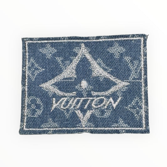 Statement Denim Logo-Style Patch