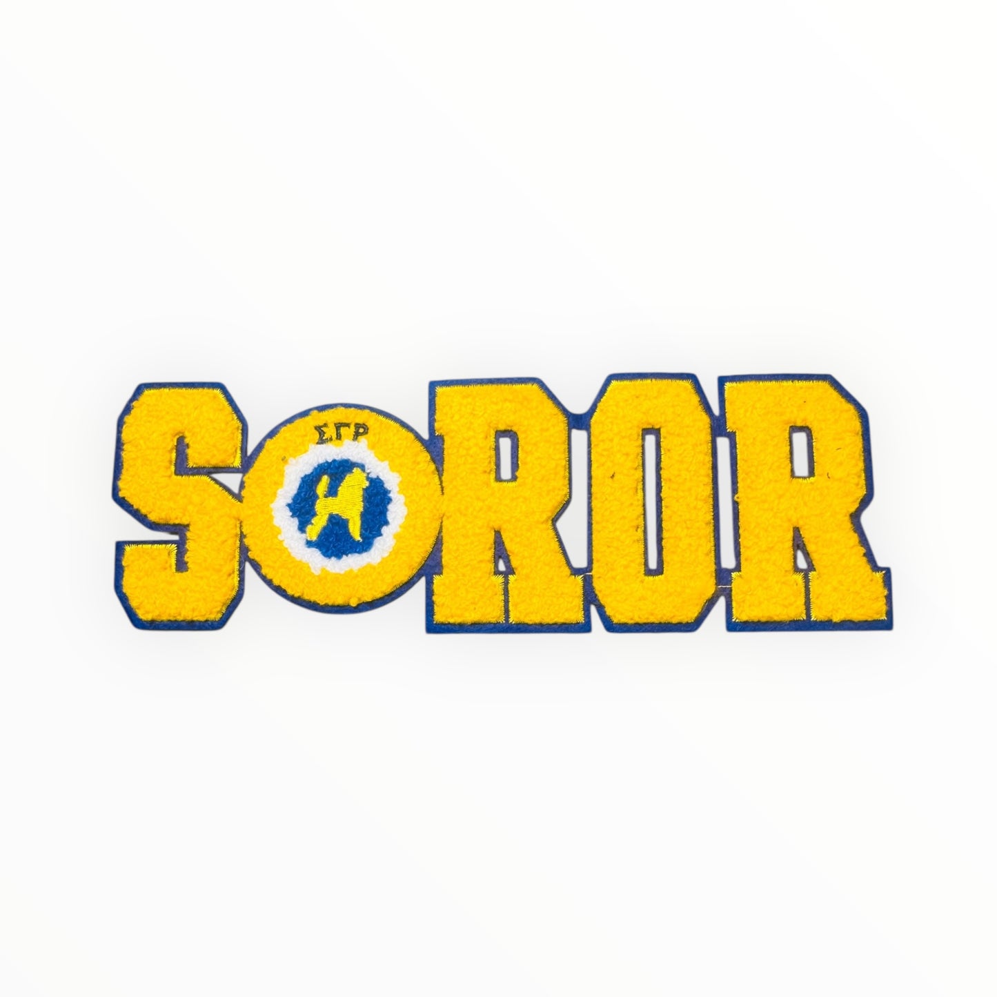 Sigma Gamma Rho SOROR Chenille Patch