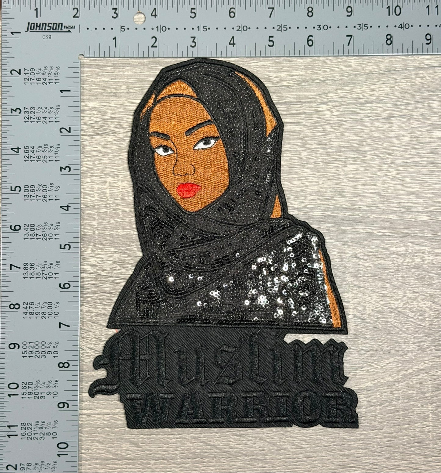 Muslim Warrior LARGE Patch