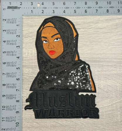 Muslim Warrior LARGE Patch