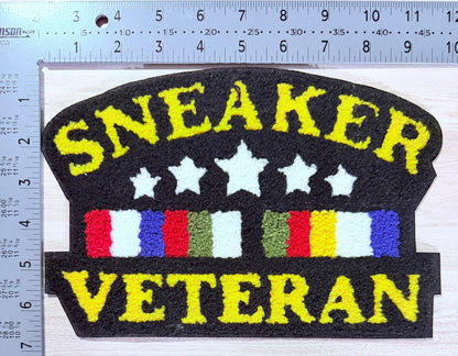 Sneaker veteran chenille patch