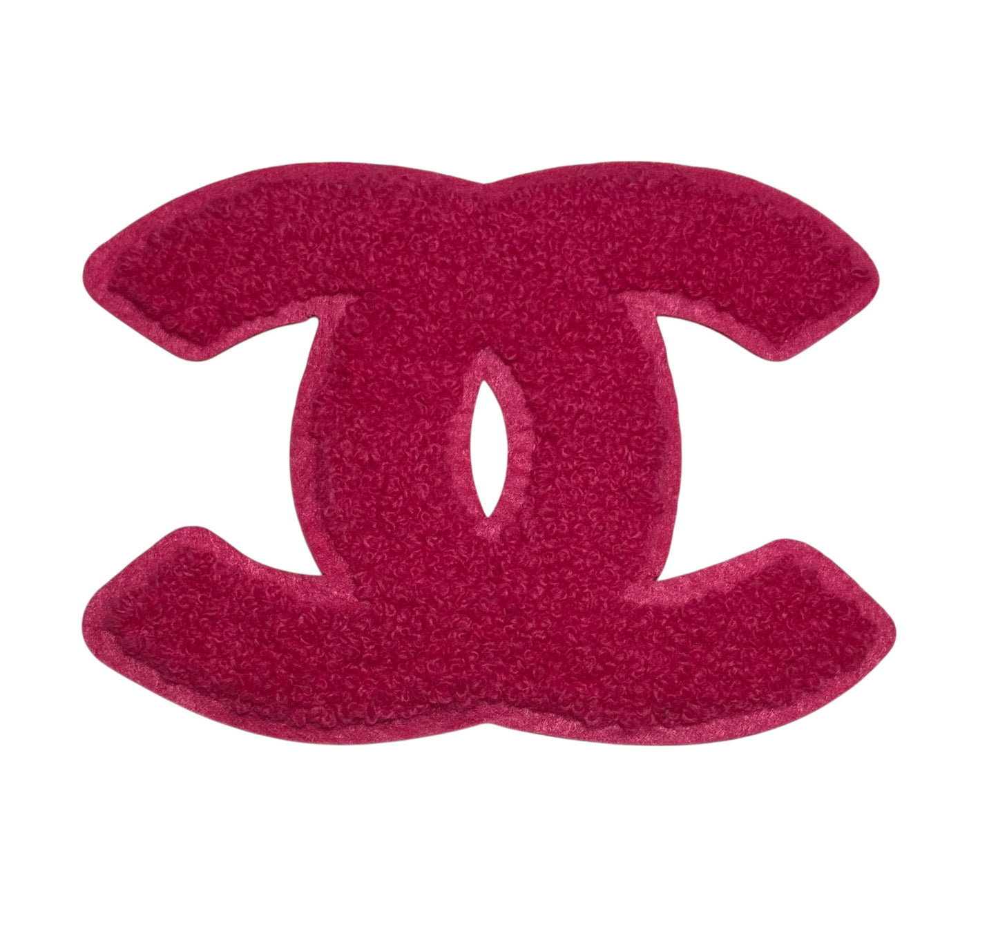 CC Hot Pink Chenille Patch