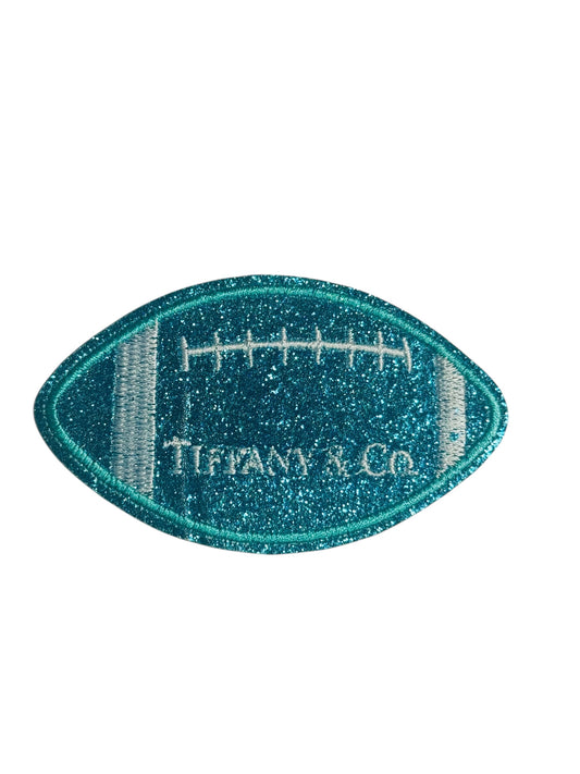 TIFFANY GLITTER FOOTBALL