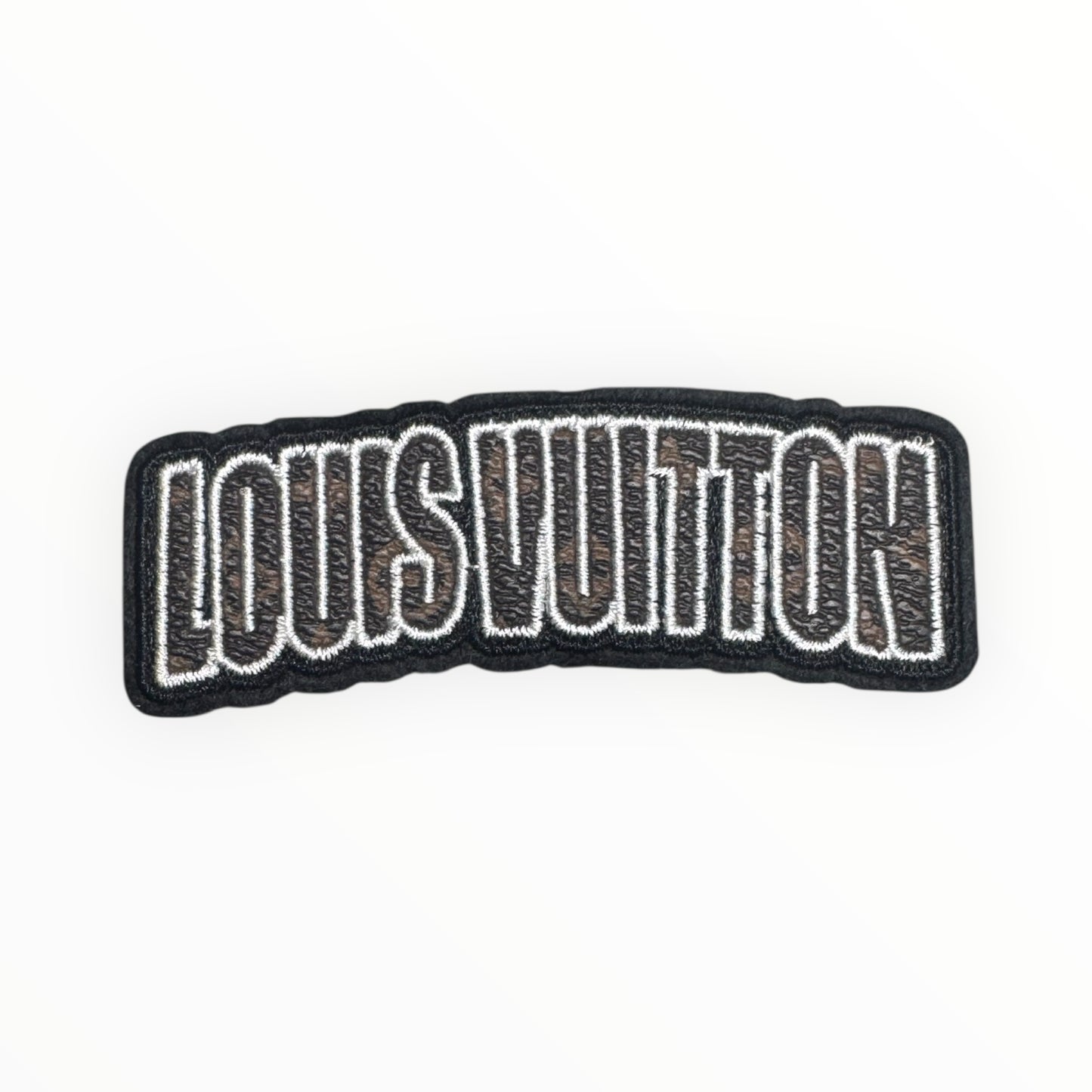 Bold Luxury Word Embroidered Patch