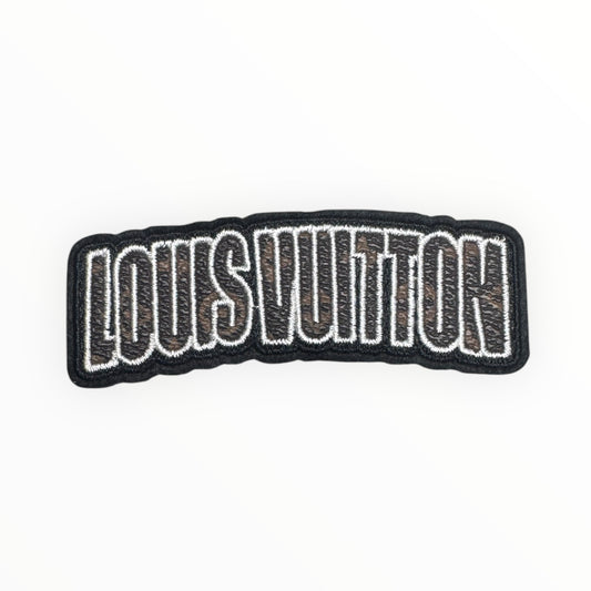 Bold Luxury Word Embroidered Patch