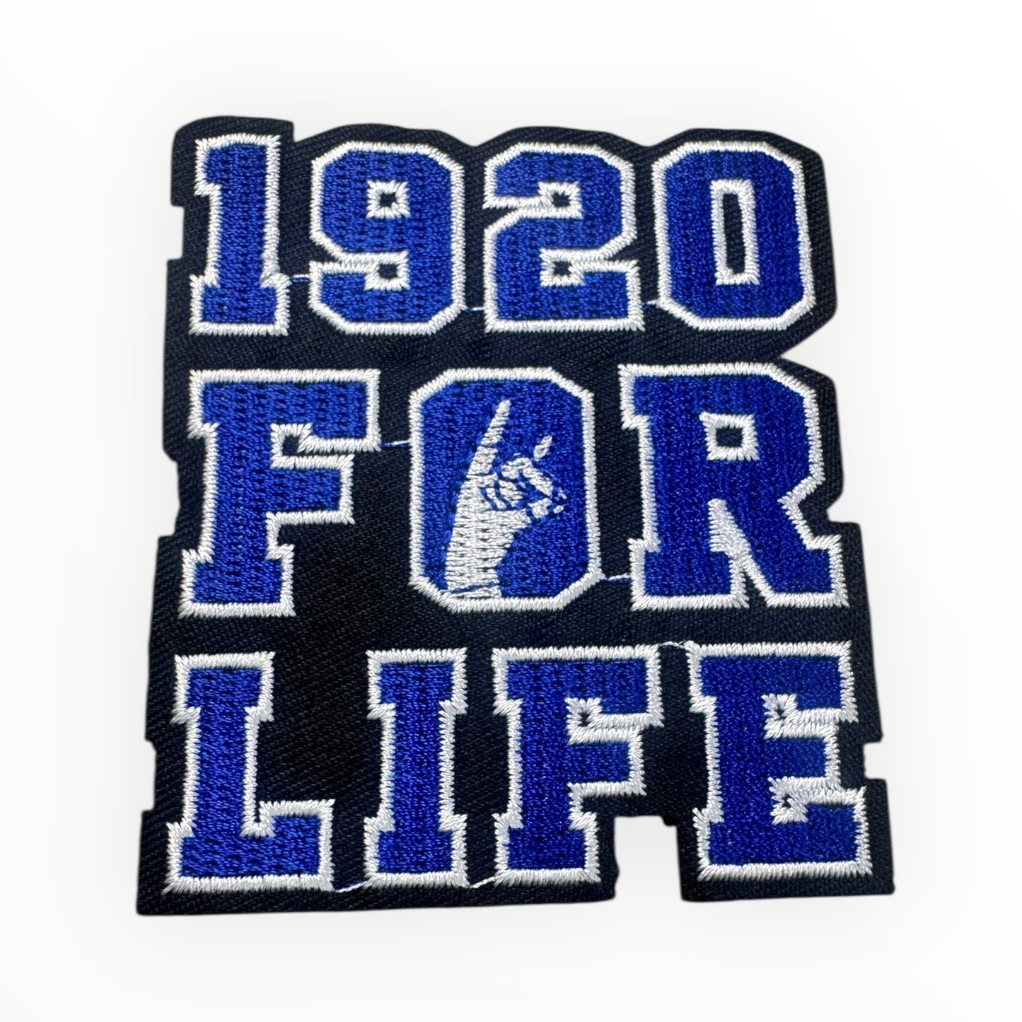 Zeta Phi Beta 1920 For Life Embroidered Patch