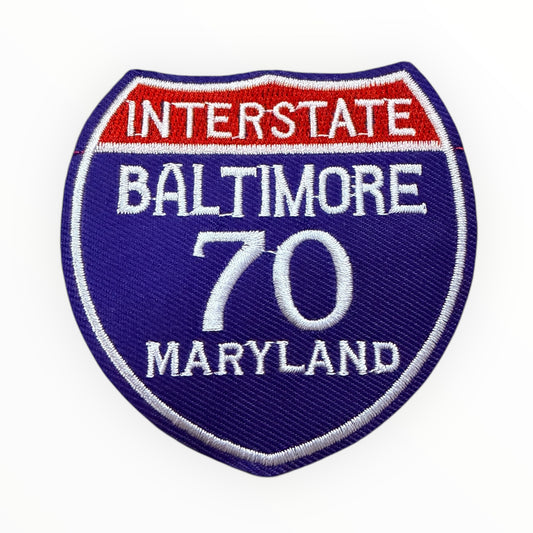 Interstate Baltimore 70 Embroidered Patch