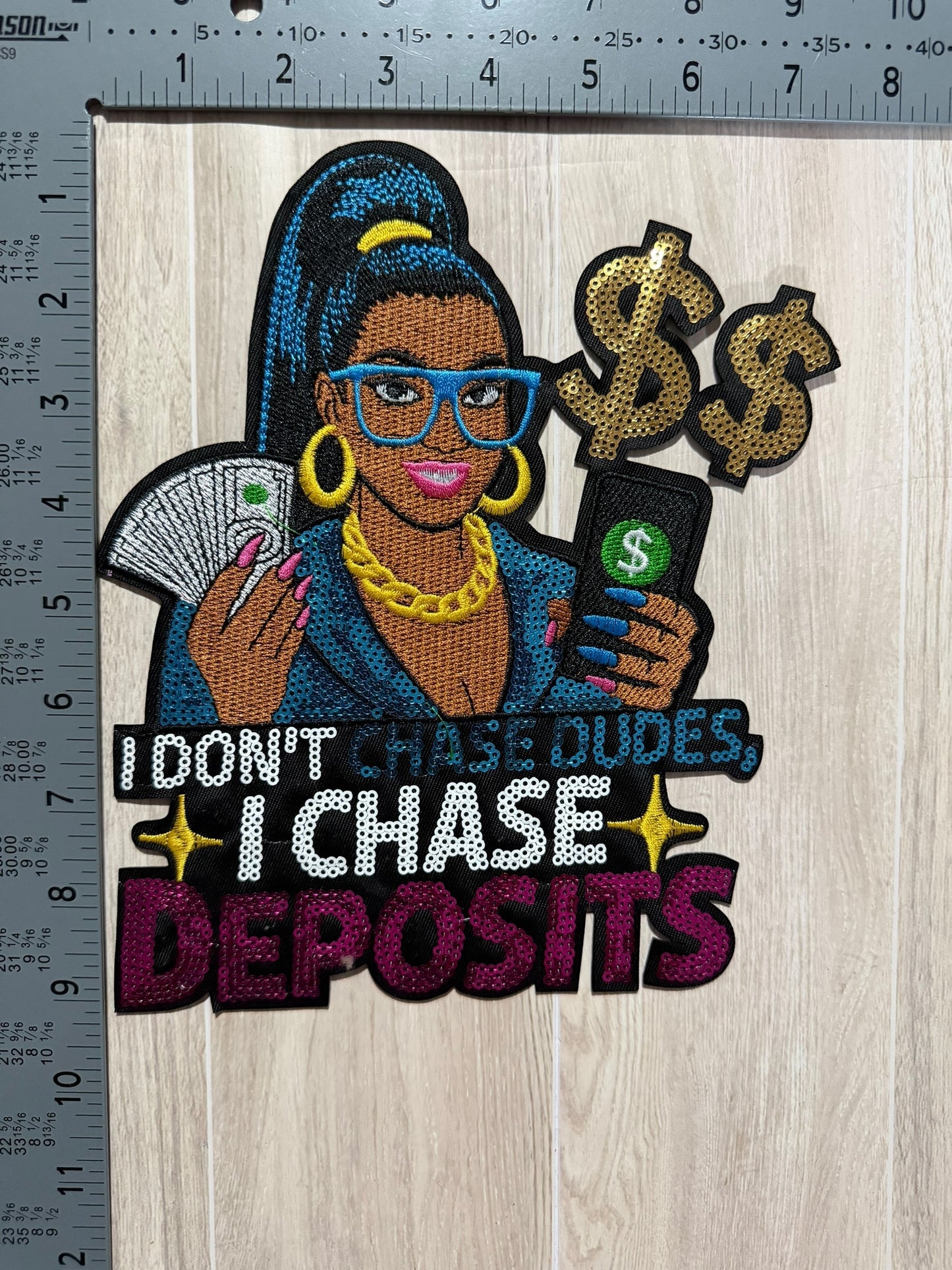 I don’t chase deposits patch