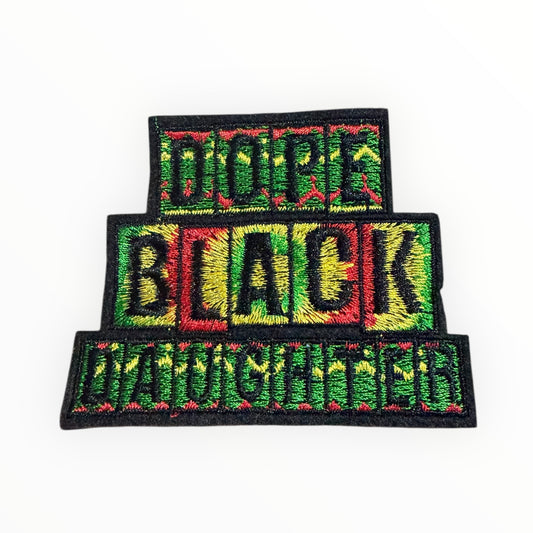 Dope black "Daughter" patch