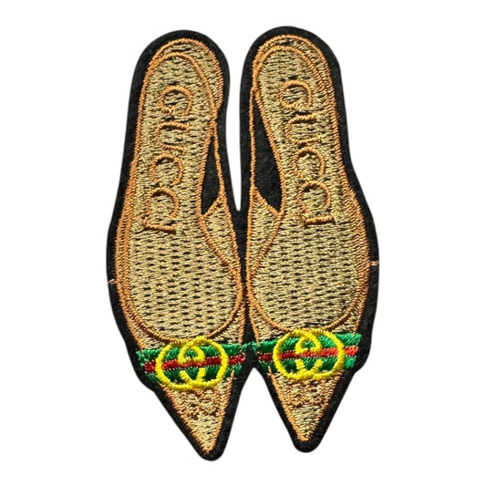 GG-INSPIRED BROWN LADY SHOES