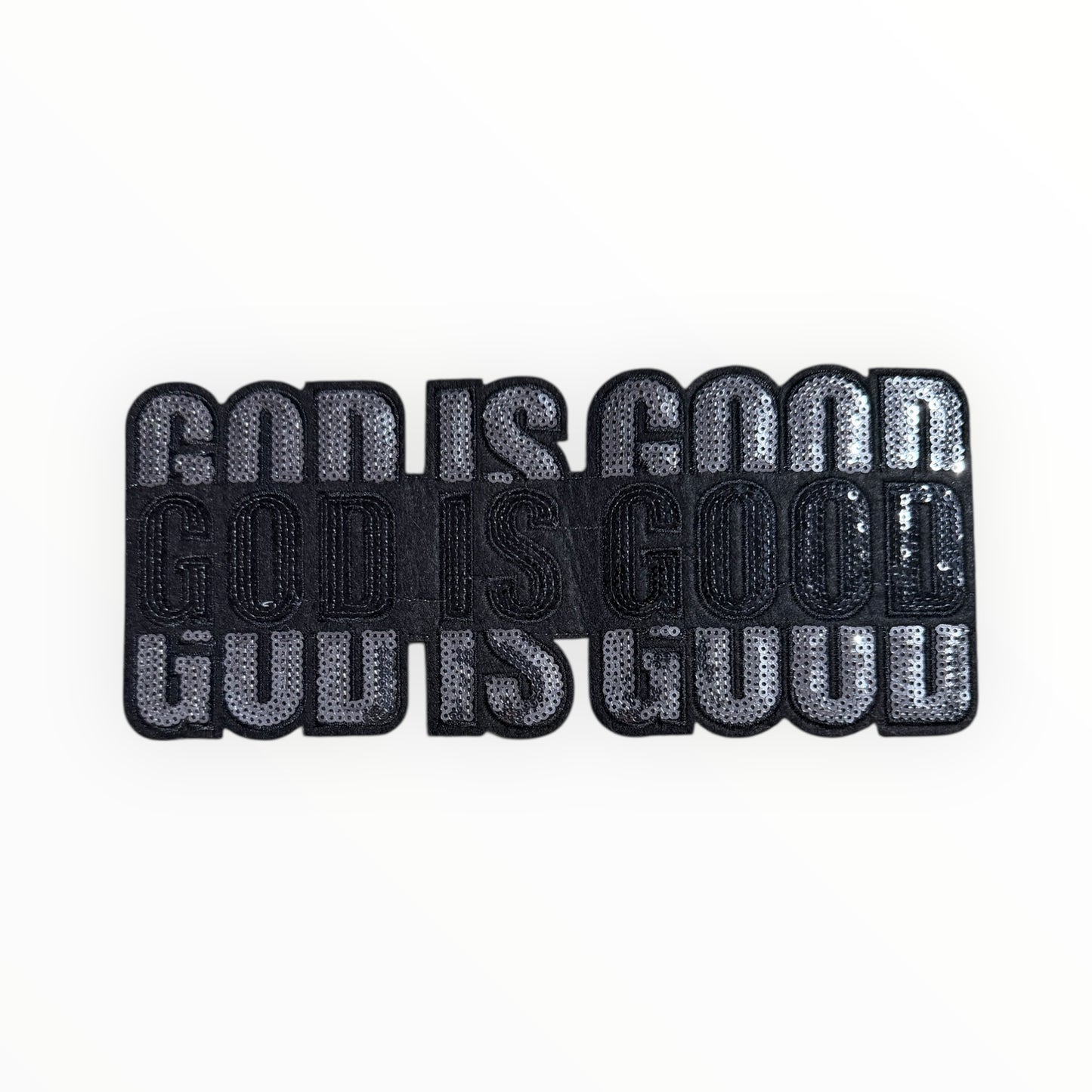God is good sequin patch (Large)