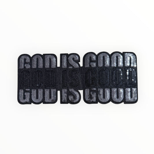 God is good sequin patch (Large)