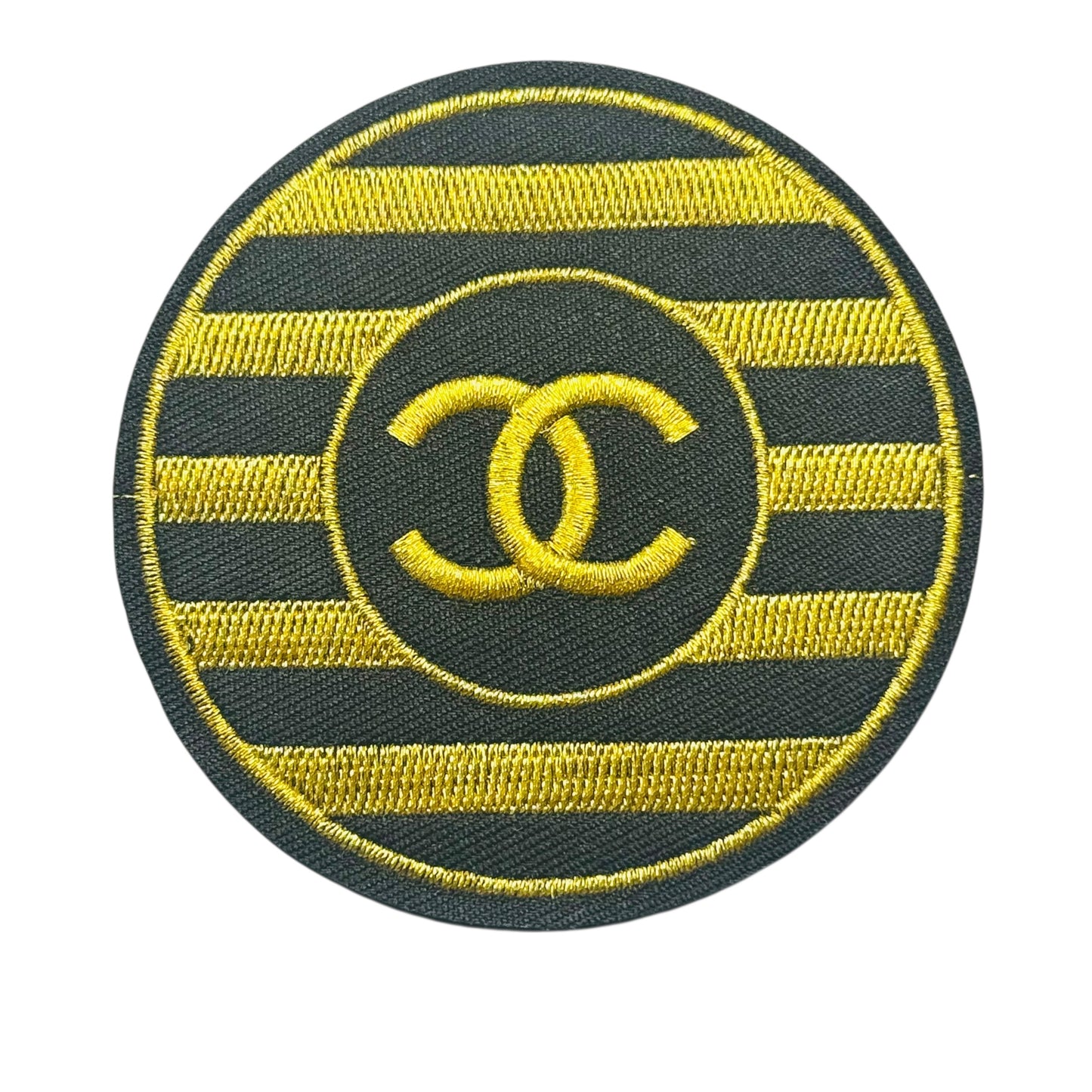 CC GOLD STRIPED CIRCLE