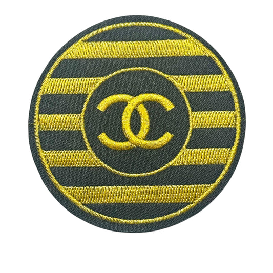 CC GOLD STRIPED CIRCLE