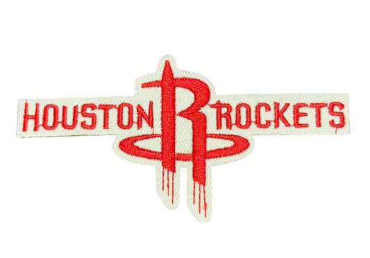 Houston Rockets R Crest Patch(Off-White)