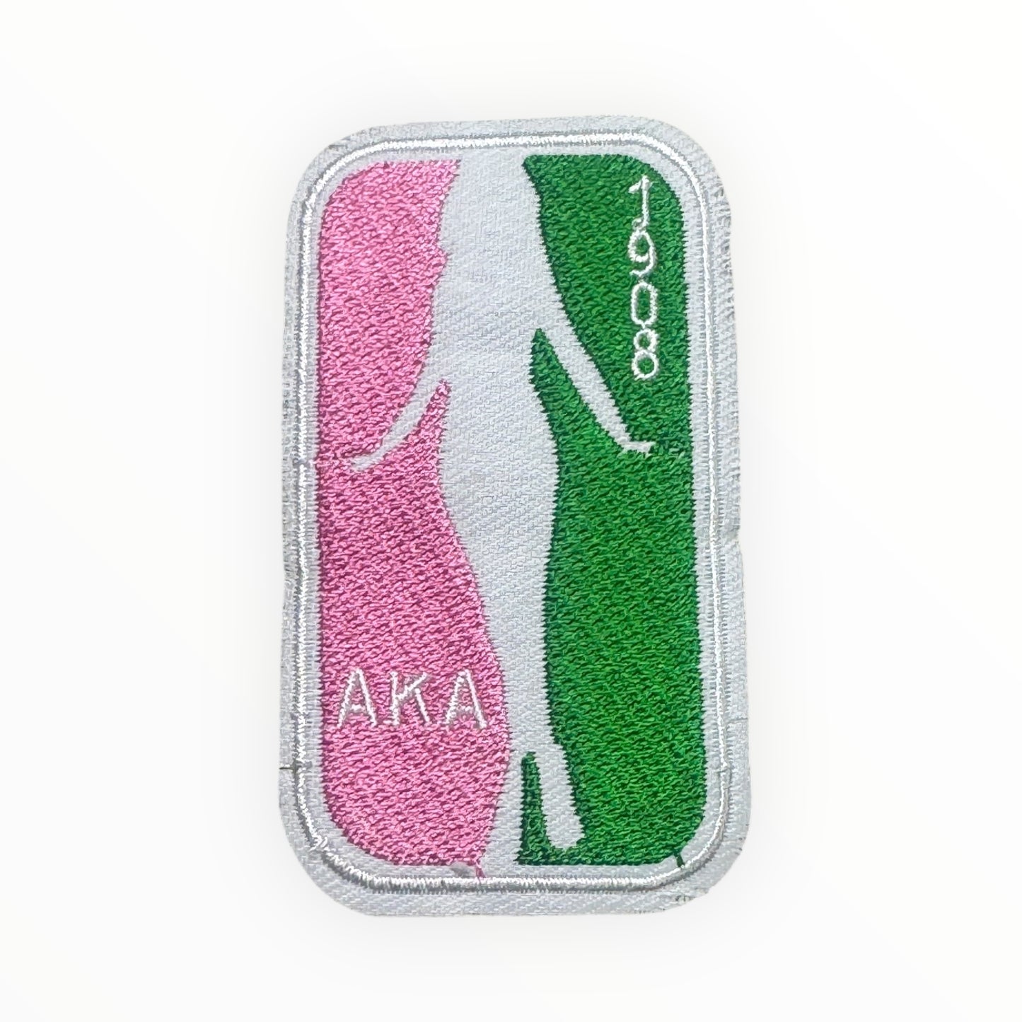 NBA AKA 1908 Pink & Green Embroidered Patch
