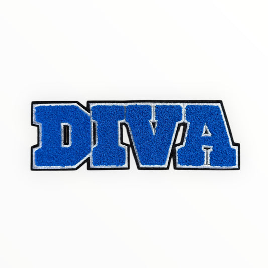 Diva chenille letter patch (Large)