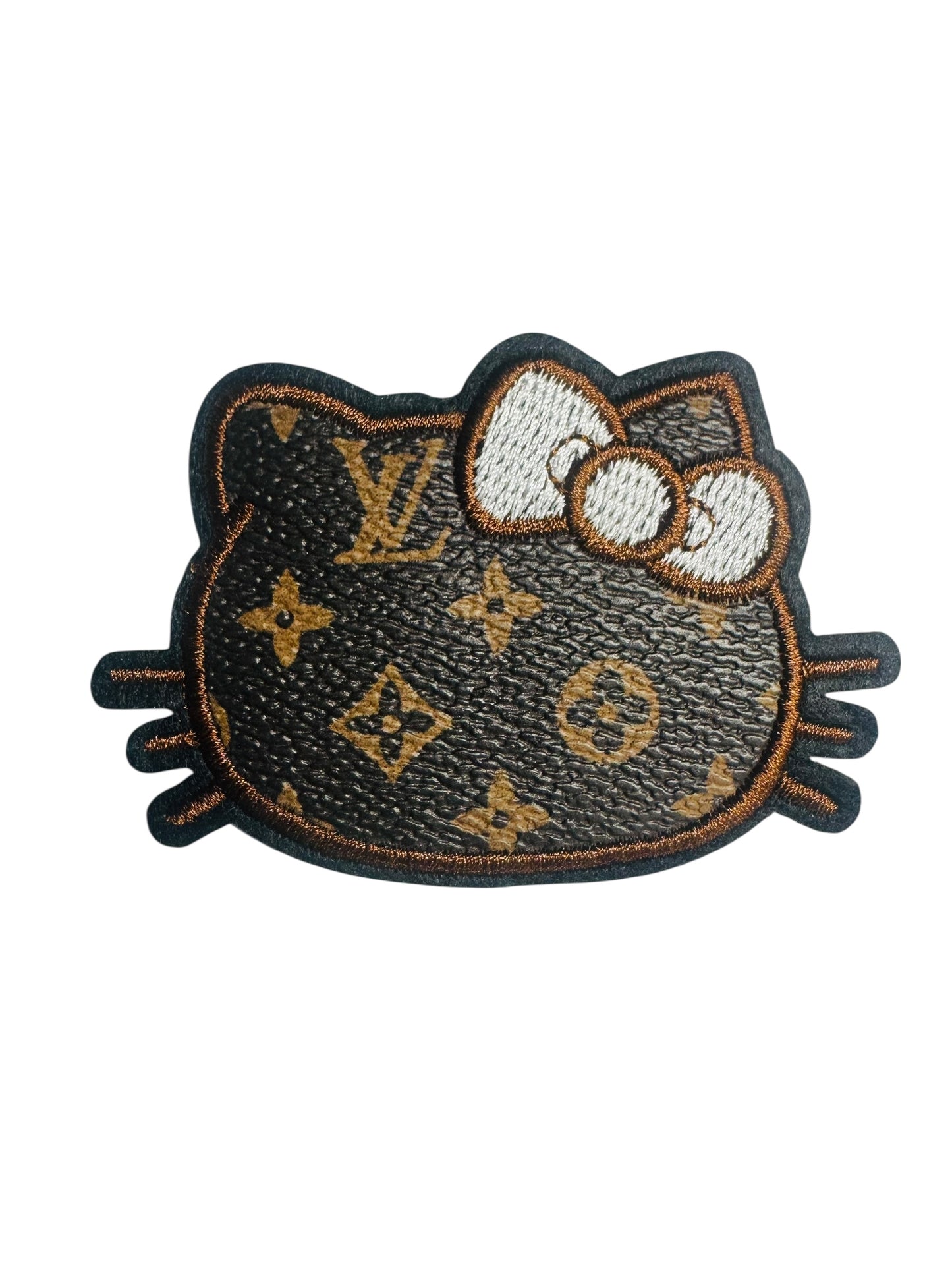 LV INSPIRED BROWN HELLO KITTY