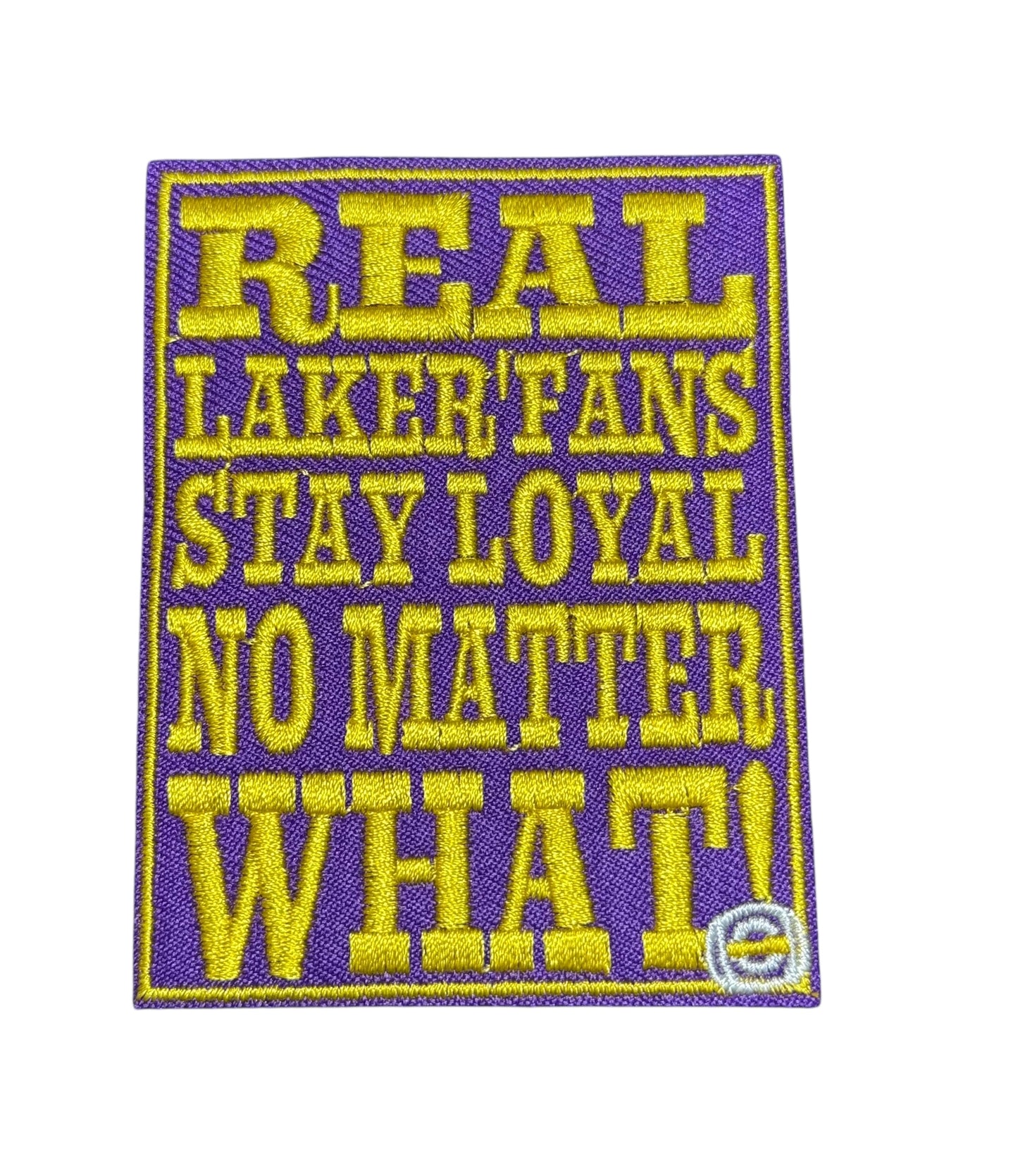 Lakers Real Lakers Fans Patch