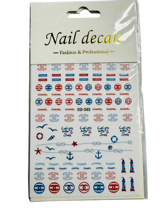 CC INSPIRED NAIL DECALS-3