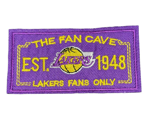 Lakers 1948 Fan Cave Ticket Patch