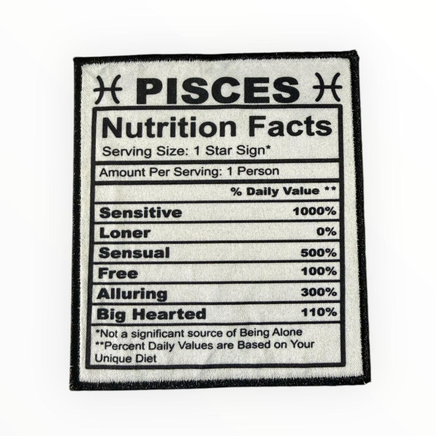 Zodiac Nutrition Facts