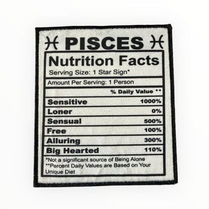 Zodiac Nutrition Facts