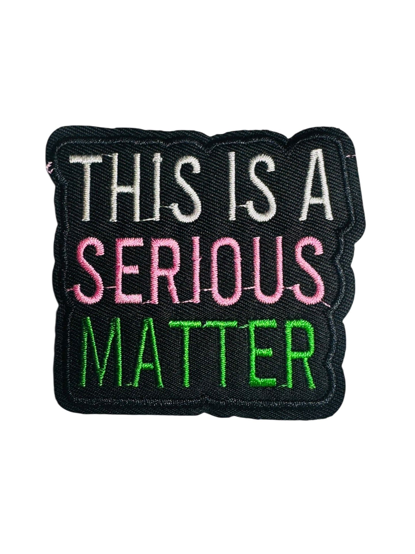 AKA THIS IS A SERIOS MATTER