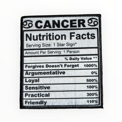 Zodiac Nutrition Facts