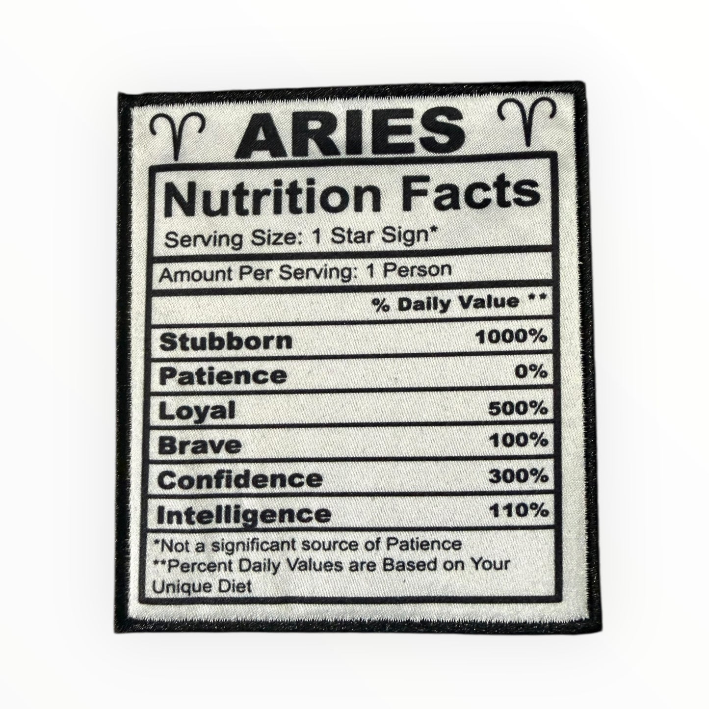 Zodiac Nutrition Facts
