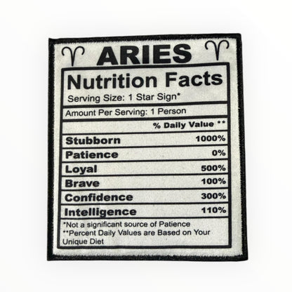 Zodiac Nutrition Facts