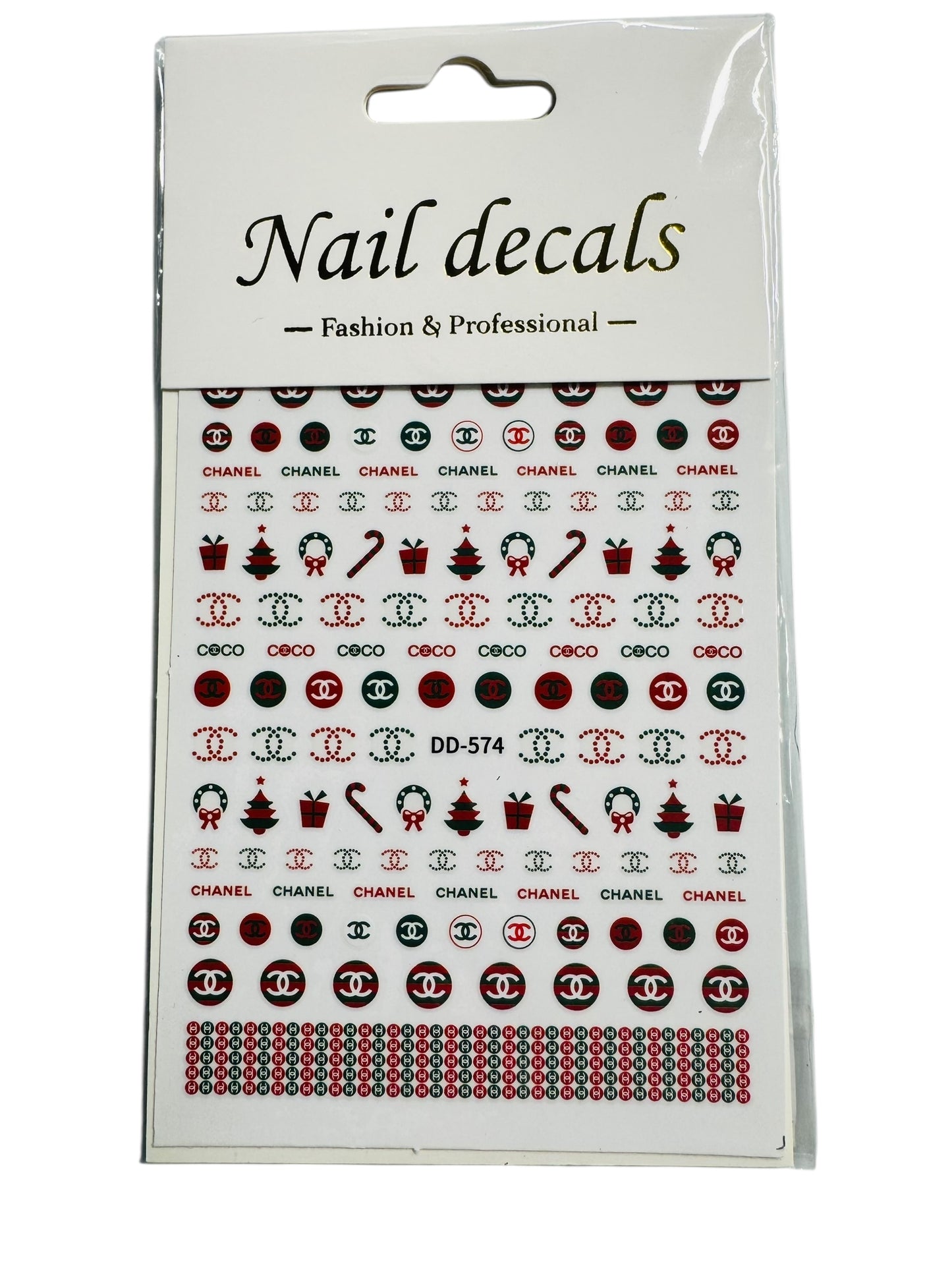 LV INSPIRED NAIL DECALS-3