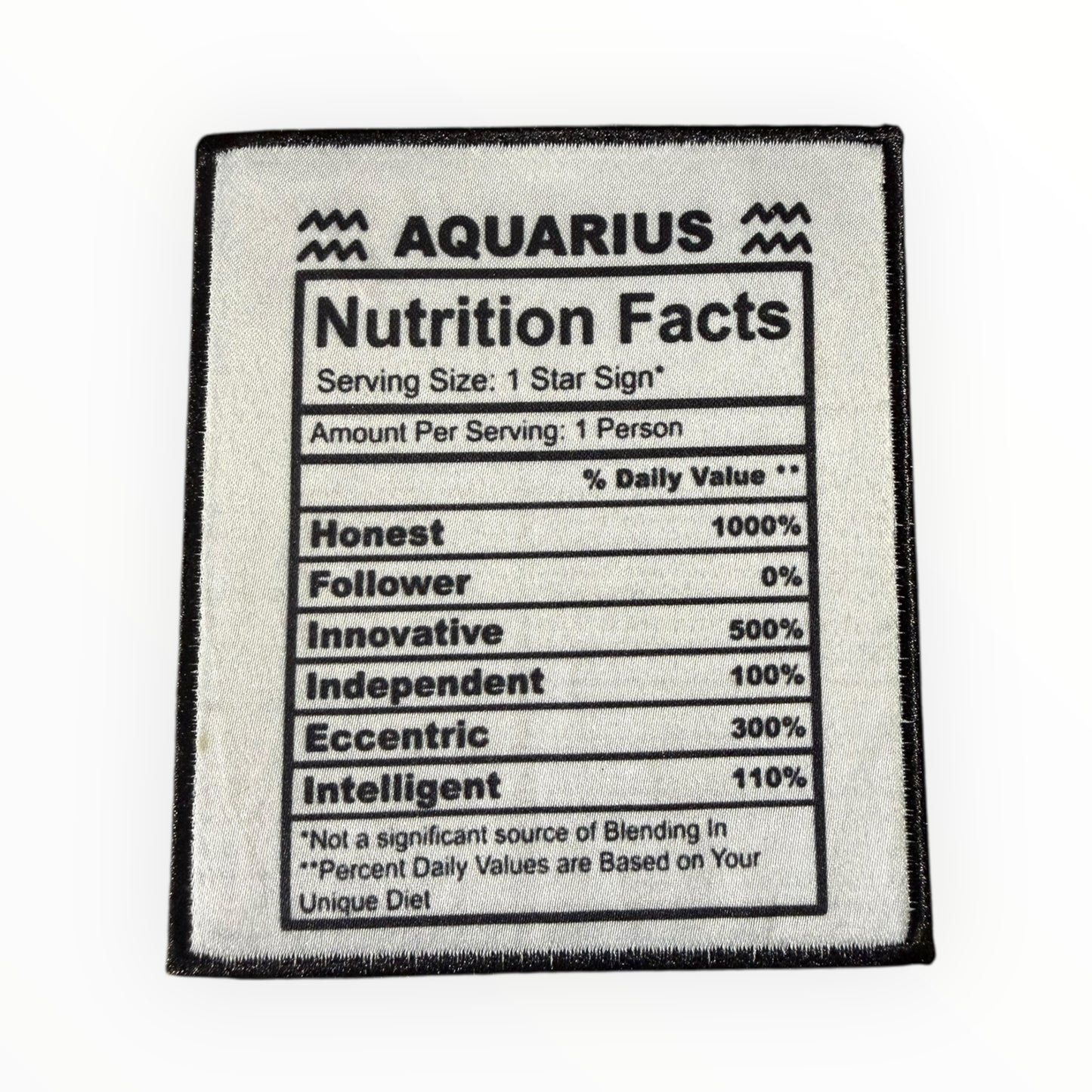 Zodiac Nutrition Facts