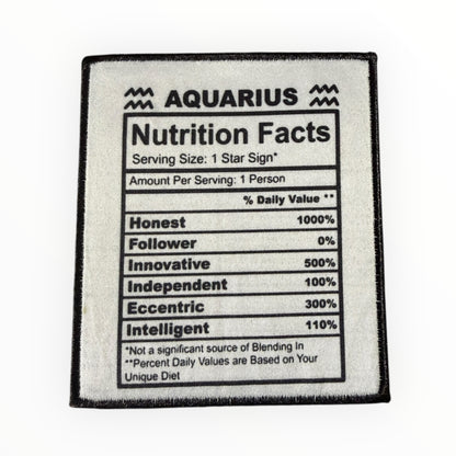 Zodiac Nutrition Facts