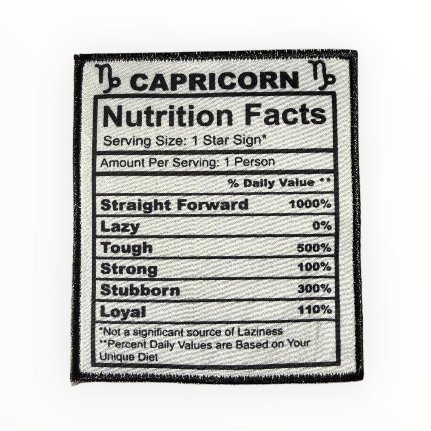 Zodiac Nutrition Facts