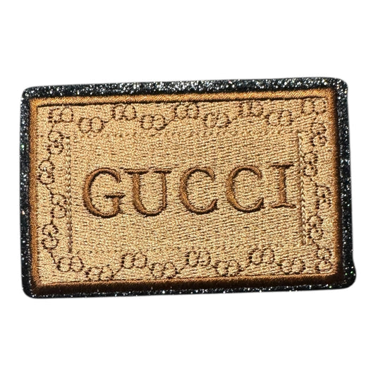 GG-INSPIRED BROWN RECTANGLE WORD