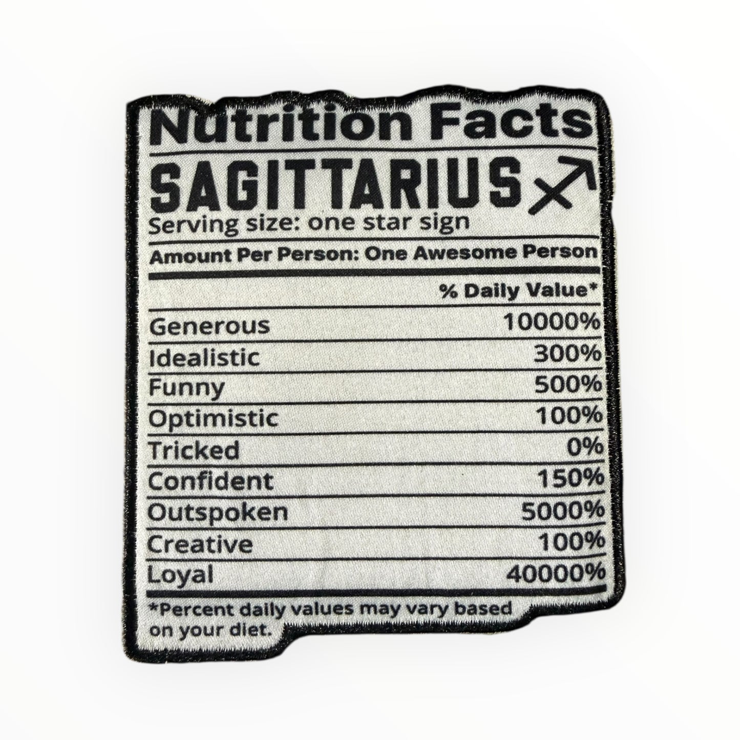 Zodiac Nutrition Facts