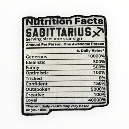 Zodiac Nutrition Facts