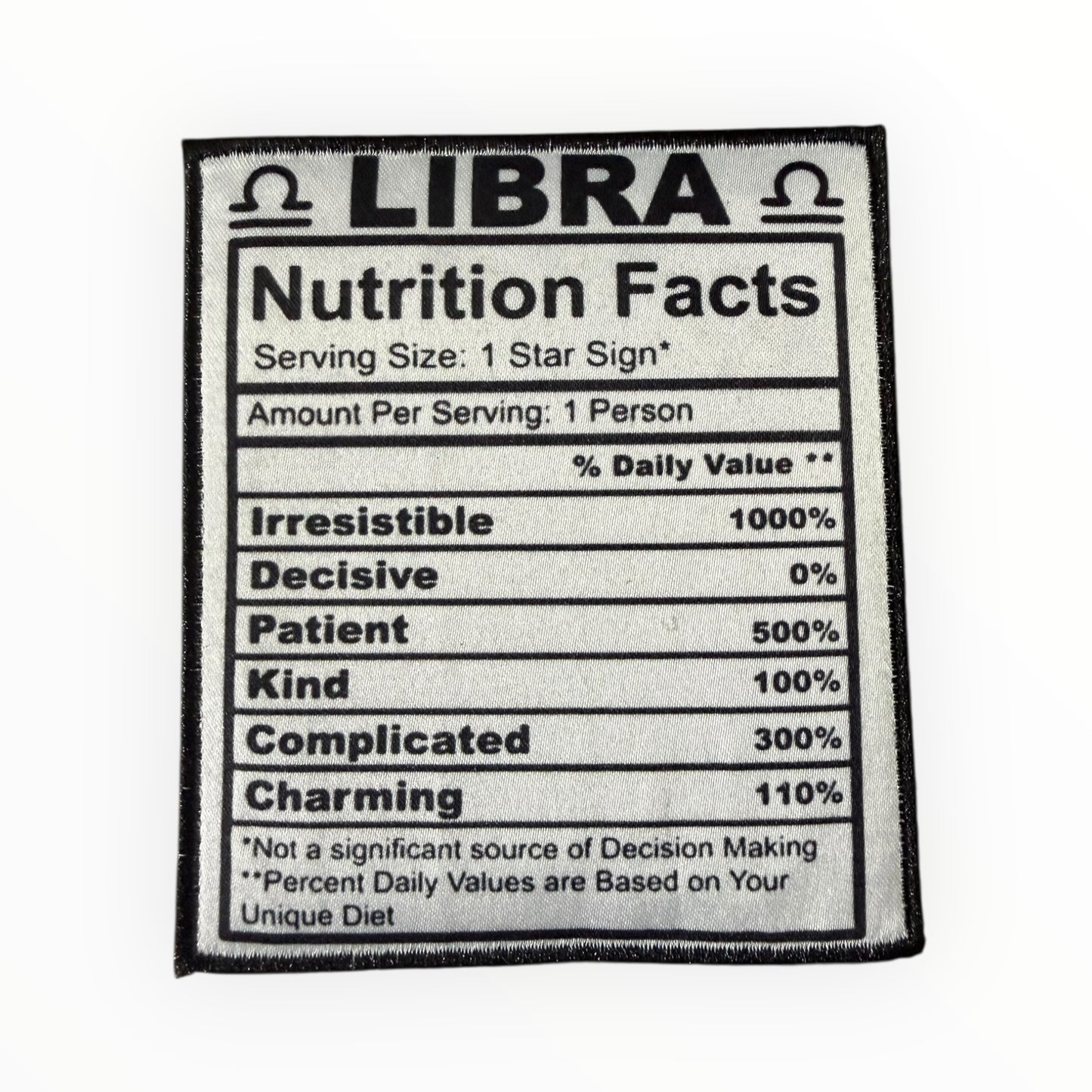 Zodiac Nutrition Facts