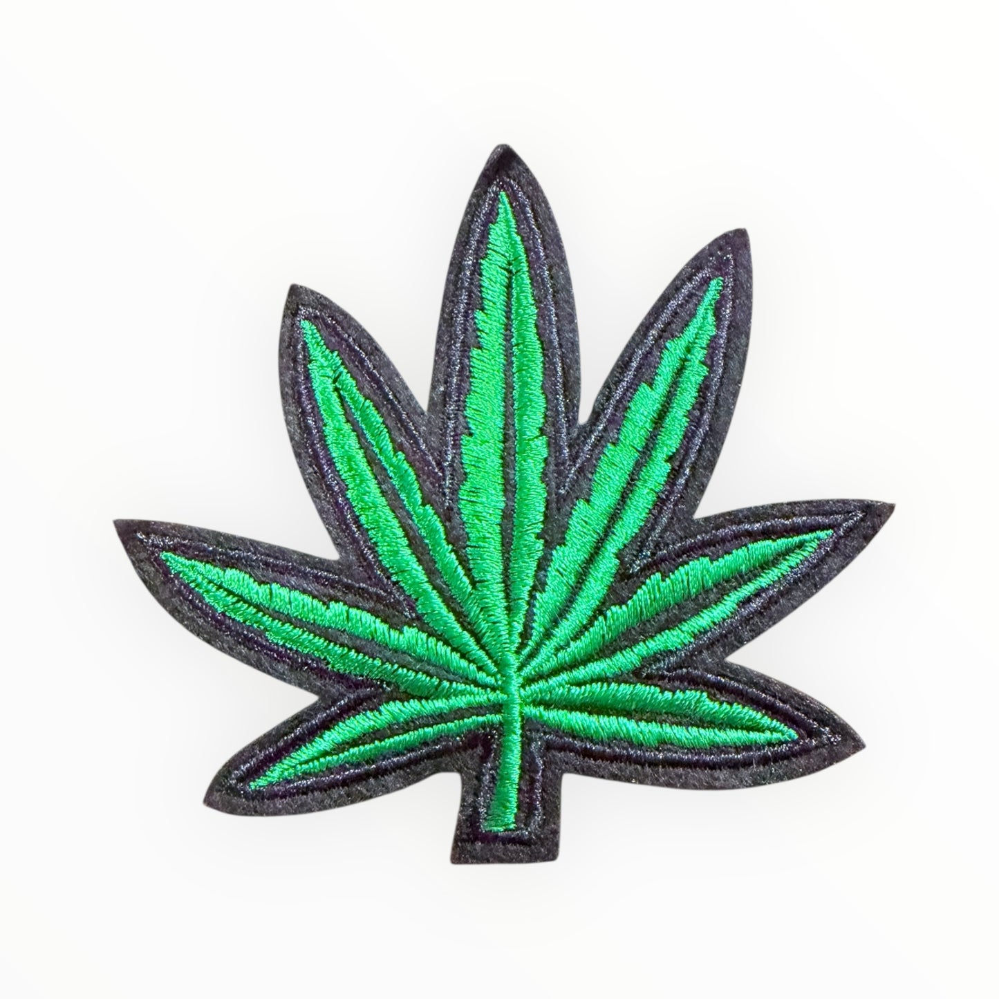 Cannabis leaf green