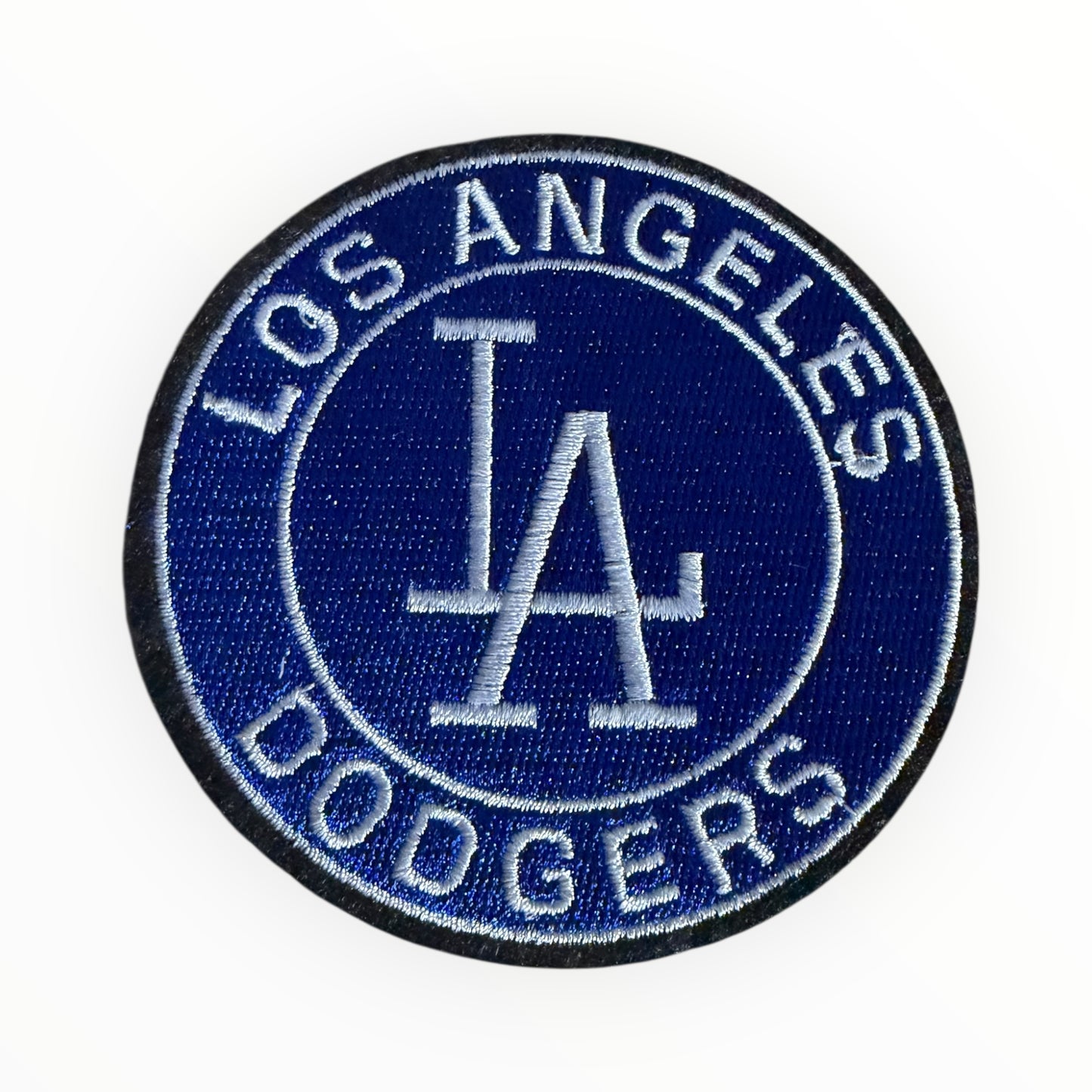 Los angeles dodgers round patch