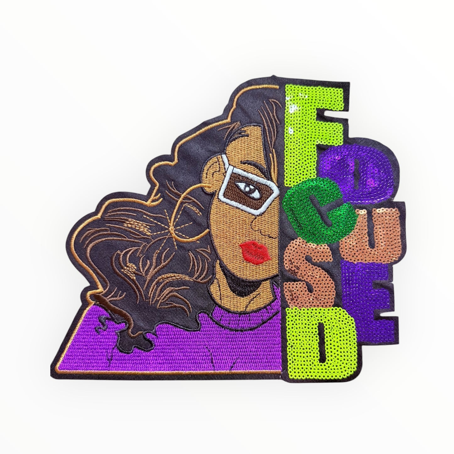 Focused fashion Large patch