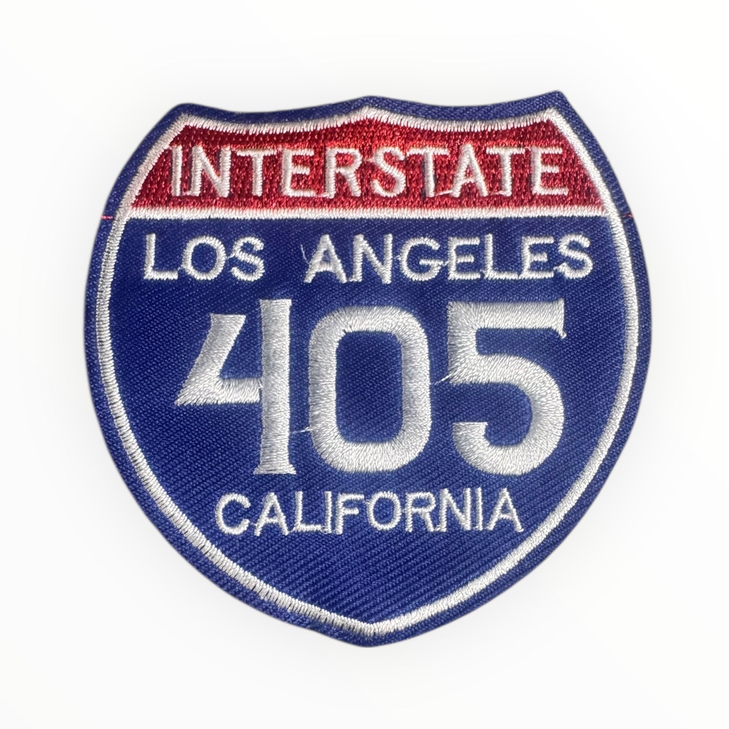 Interstate Los Angeles 405 Embroidered Highway Patch – California Road Sign