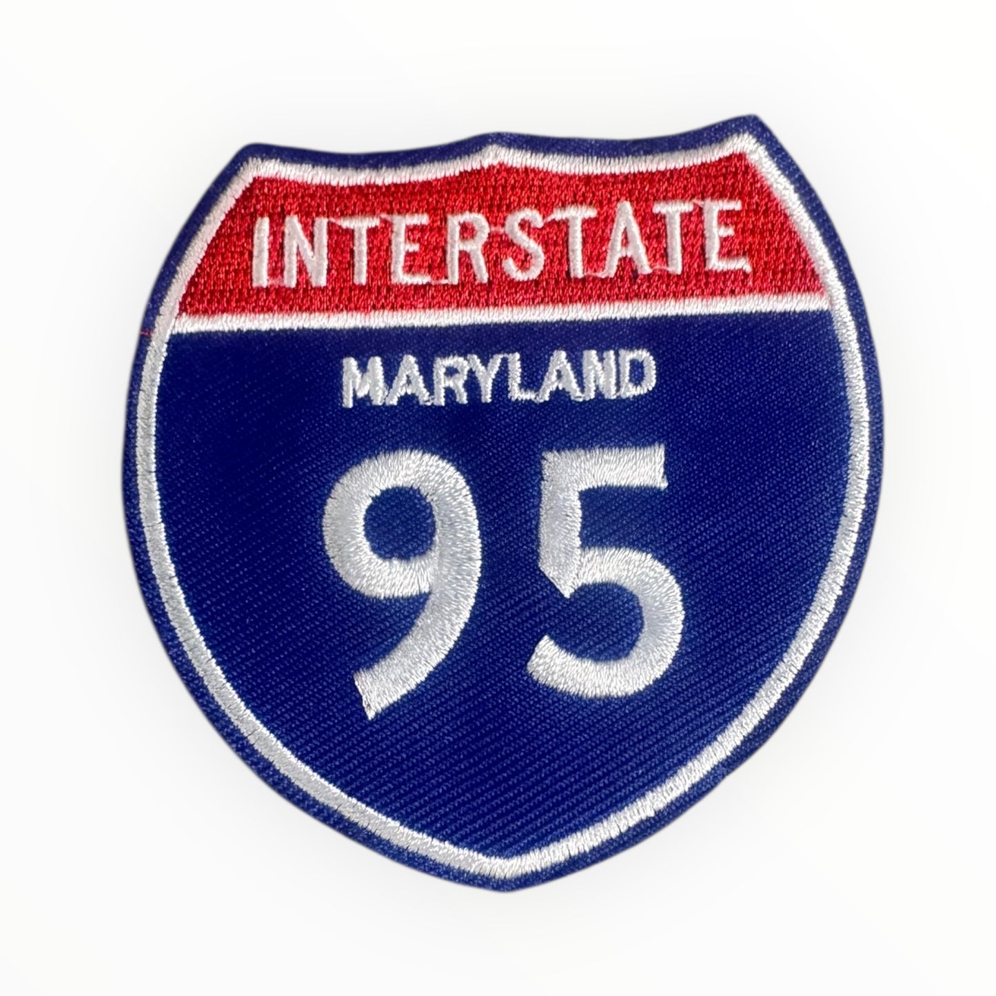 Interstate Maryland 95 Embroidered Highway Patch – I-95 Road Sign