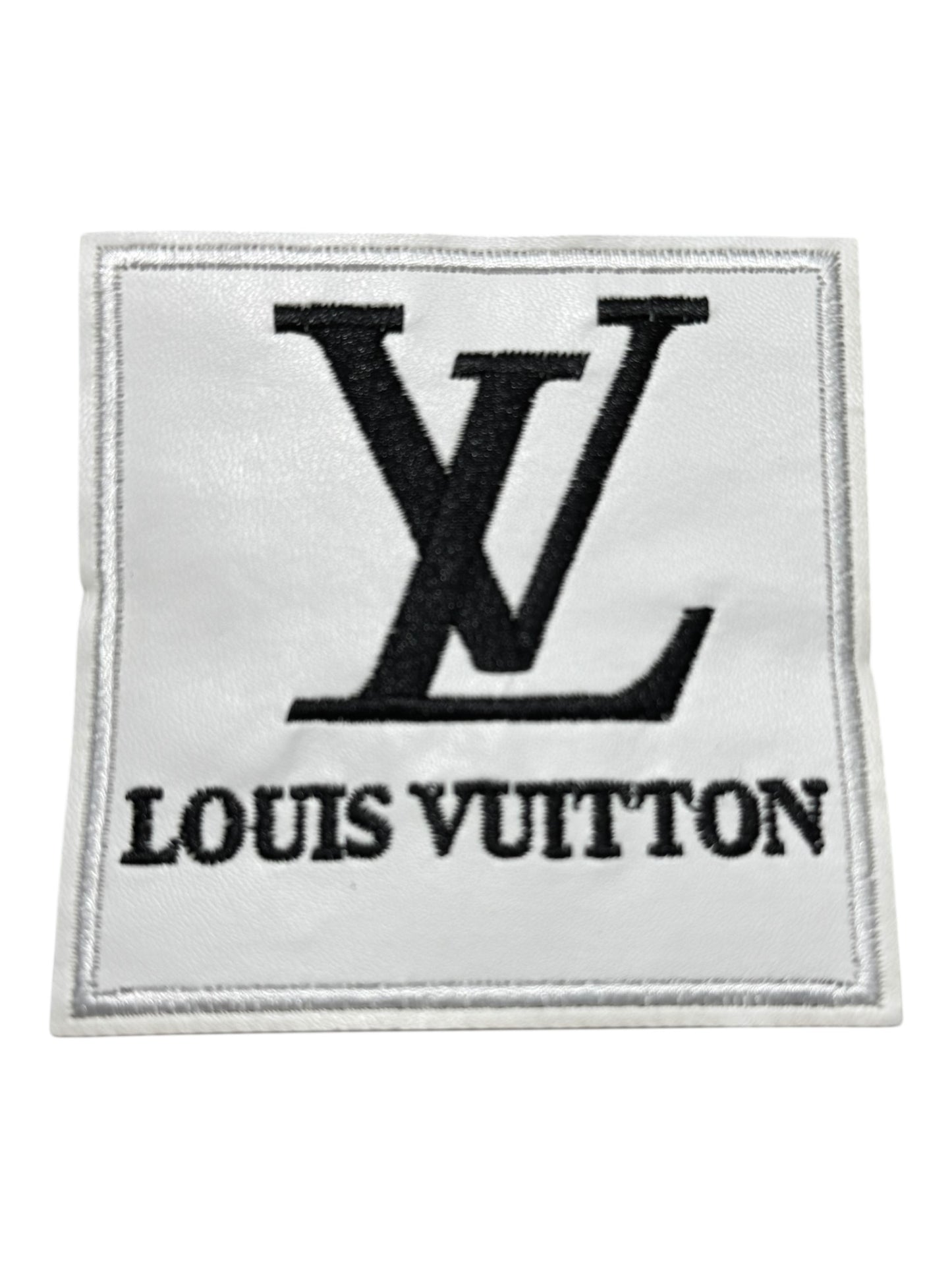 LV-INSPIRED FAUX LEATHER BIG SQUARE PATCH