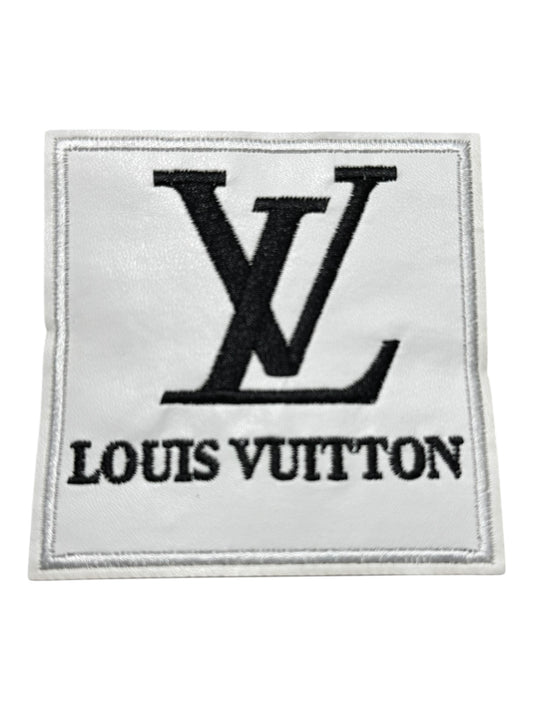 LV-INSPIRED FAUX LEATHER BIG SQUARE PATCH