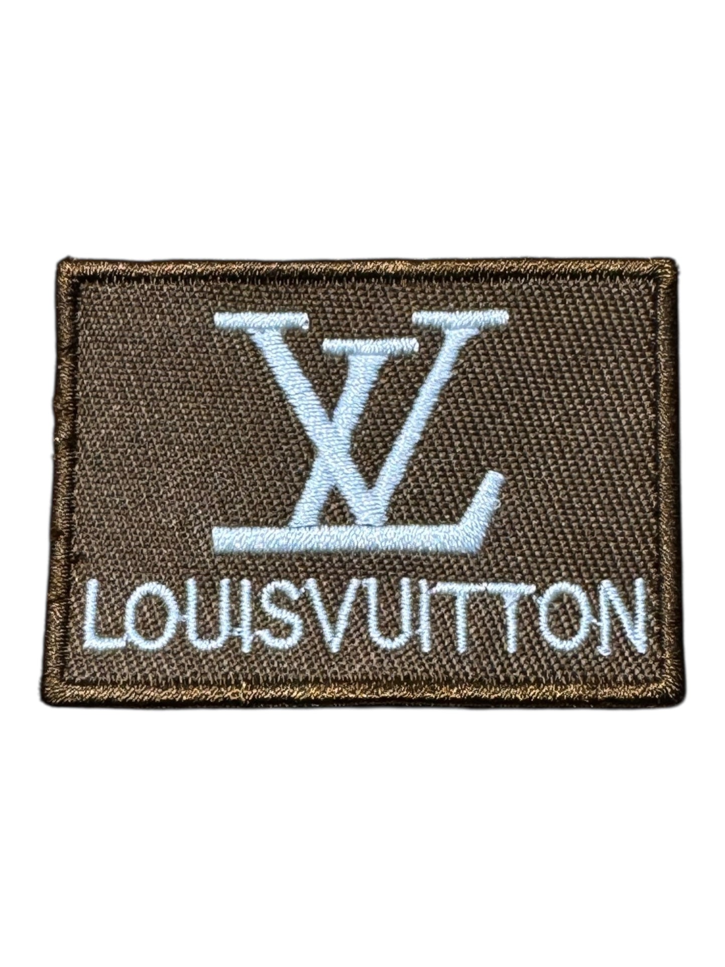 LV-INSPIRED BROWN TAG