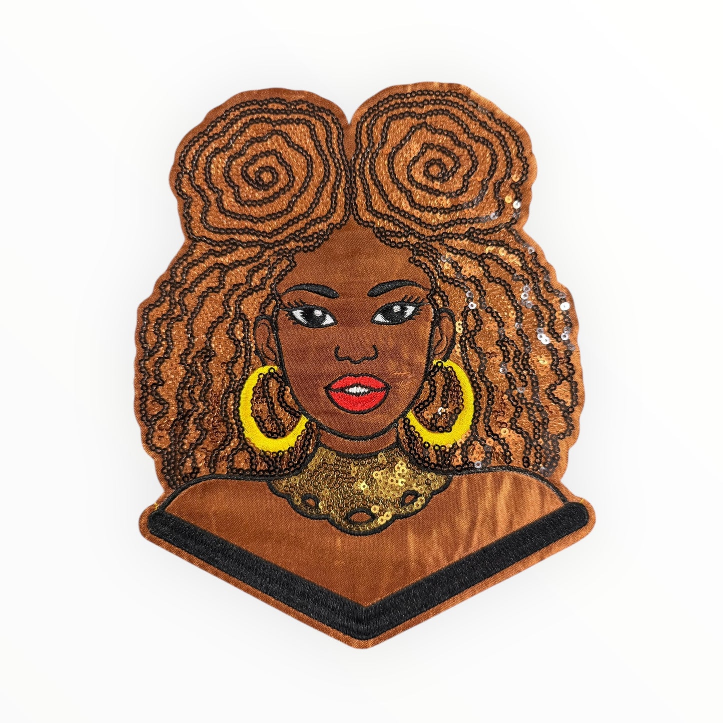 Glam natural curls portrait patch